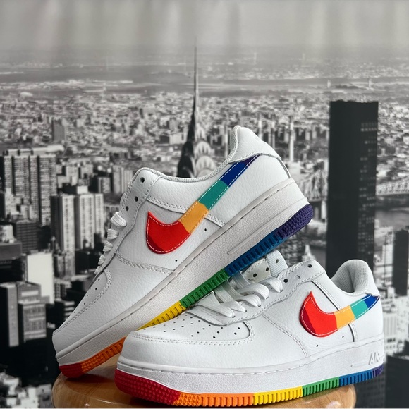Nike Air Force 1 rainbow - Picture 1 of 3